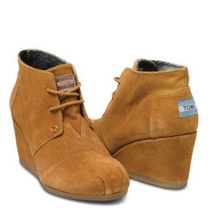 TOMS Desert Wedge Chestnut Wedge